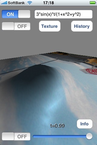 3D Graph Surface View screenshot 3