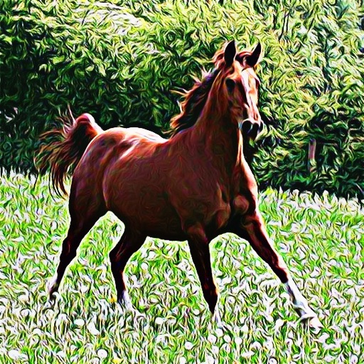 Horse 's - Galloping from the Open Field to Your Device