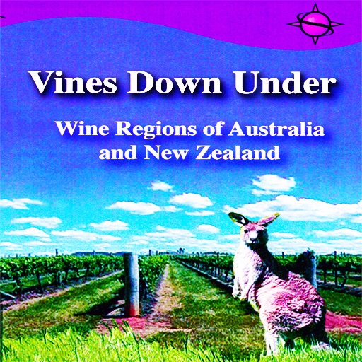 Vines Down Under Wines Regions of Australia and New Zealand Travel App icon