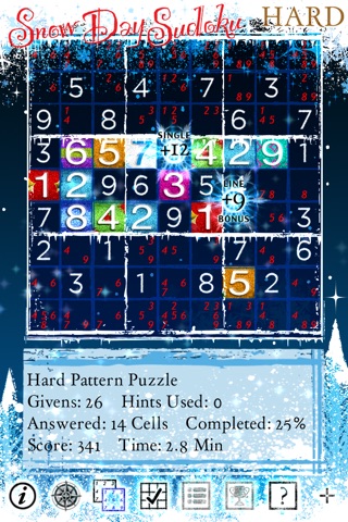 Snow Day Sudoku screenshot 4