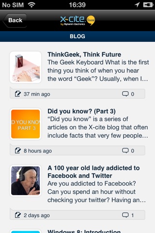 Xcite Social screenshot 2