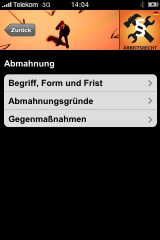 Arbeitsrecht screenshot 3