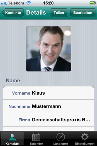 GRÜN Adress - Kontakte Gruppen Verwalten screenshot 3