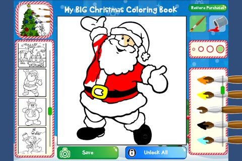 My Big Christmas Coloring Book screenshot 2