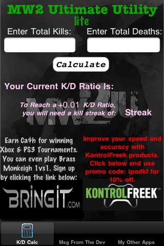 MW2 Ultimate Utility lite - K/D Improver for Modern Warfare 2