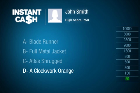 Instant Cash Trivia App screenshot 2