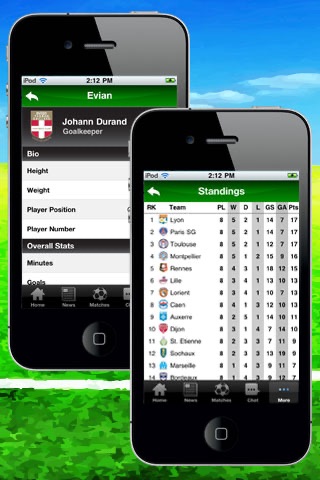 French Ligue 1 2011/12 Lite screenshot 2