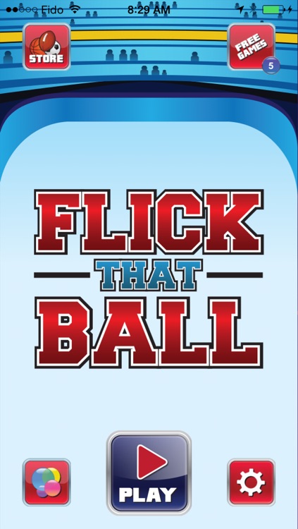 Flick That Ball - Flick The Puck To Hit The Soccer, Football or Soccer Balls