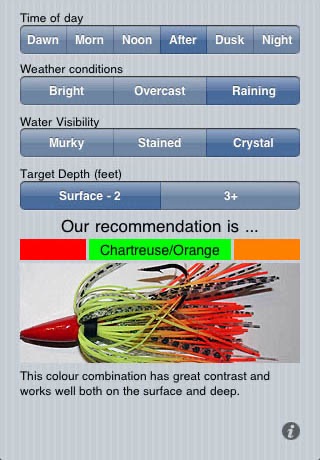 Lure A Fish - Fishing Lure Color Picker