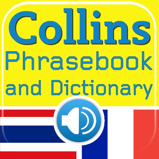 Collins Thai<->French Phrasebook & Dictionary with Audio