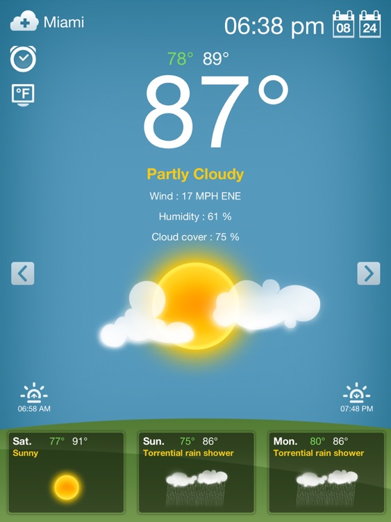 Weather for iPad