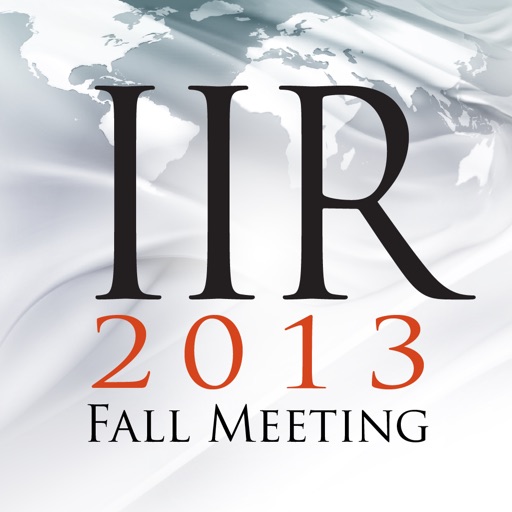 2013 Fall IIR Meeting