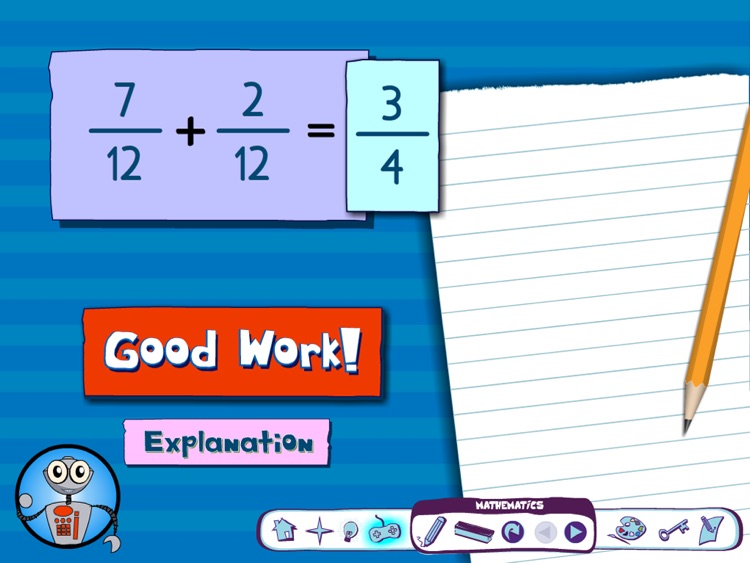 Adding Like Fractions screenshot-4