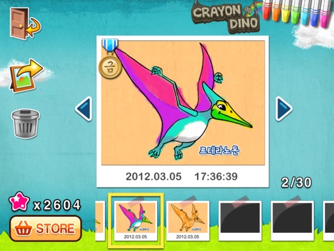Crayon, Dino for iPad screenshot 4