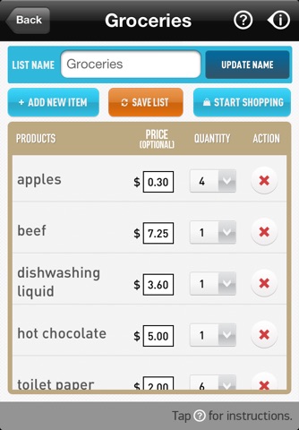 Ultimate Shopping List screenshot 3