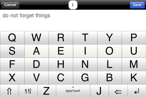 AgileText® Noter Lite screenshot 2
