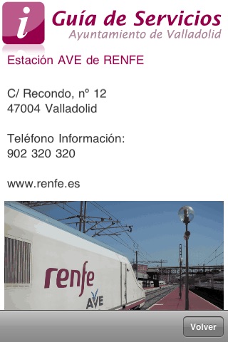 Servicios Valladolid screenshot 3