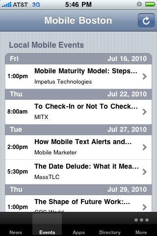 Mobile Boston screenshot 4