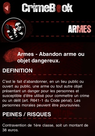 CrimeBook screenshot 2