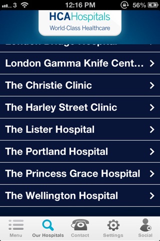 Consultant Finder: HCA Hospitals screenshot 3