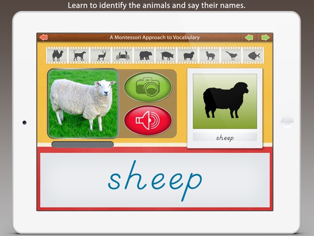 Animals - A Montessori Approach To Vocabulary HD LITE(圖1)-速報App