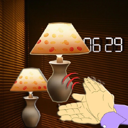Clap Night Lamp and Clock icon
