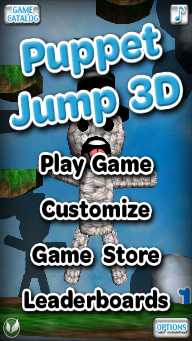 Puppet Jump 3D Lite (bluetooth + internet multiplayer)のおすすめ画像1