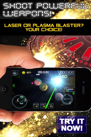 Space Command Battleship - Can you escape the monster asteroid blitz ? screenshot 4