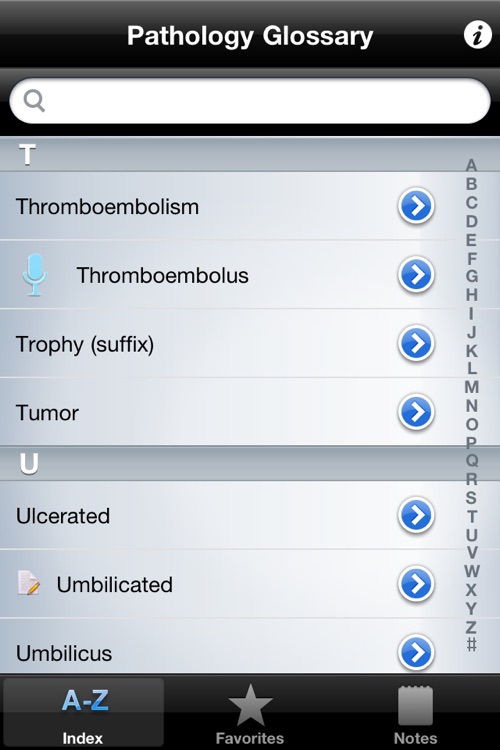 Pathology Terminology Glossary