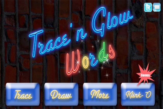 Trace n Glow Words