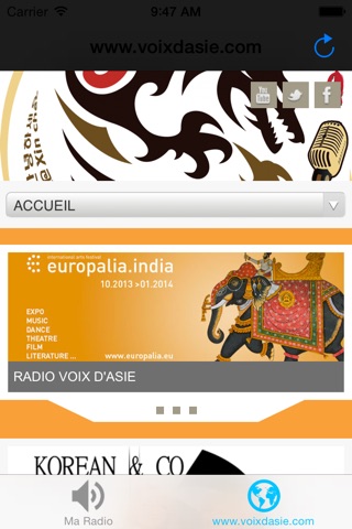 Radio Voix d'Asie screenshot 2