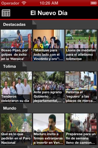 Periódicos Colombianos - Colombia Newspapers by sunflowerapps screenshot 2