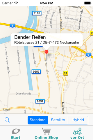 Bender Reifen screenshot 3