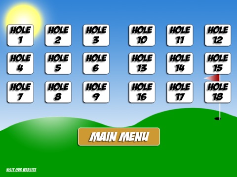 Golf Solitaire HD screenshot 2