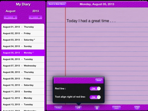My Private Diary screenshot 3