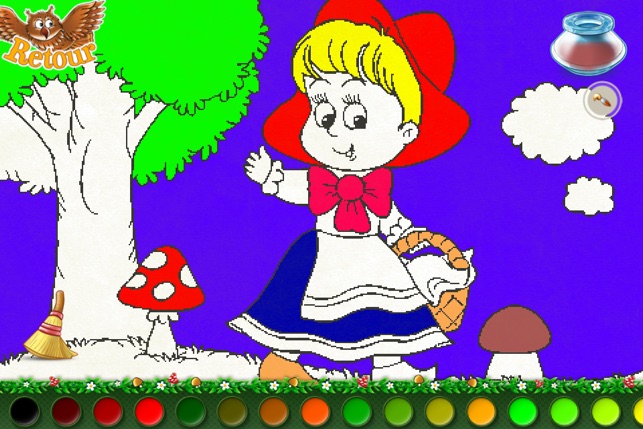 Puzzles & Coloriage -  Les Contes de Fées Lite(圖5)-速報App