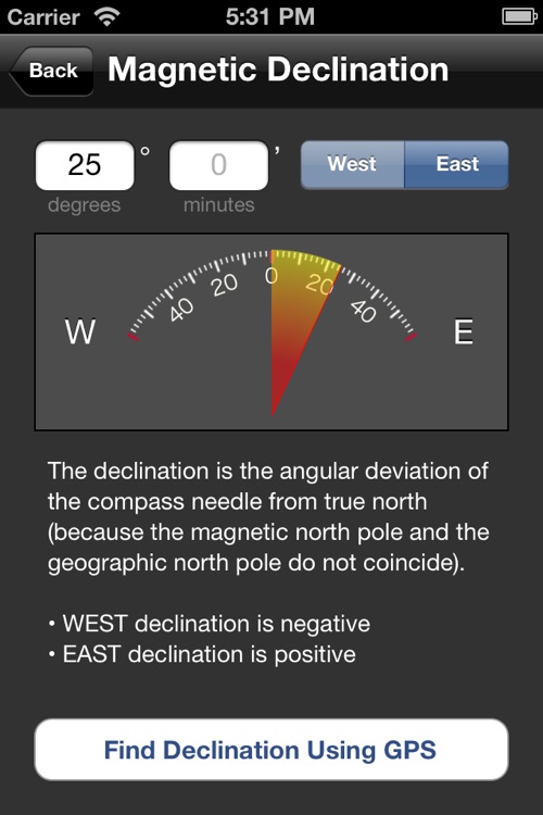 Orienteering Compass