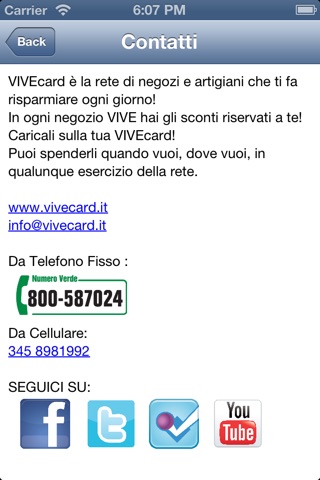 VIVE Card - Carta Risparmio screenshot 3