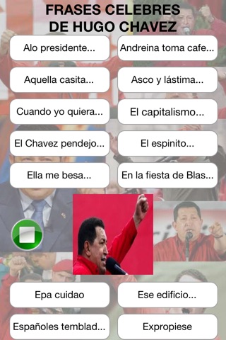 Angry Hugo Chavez, frases celebres screenshot 2