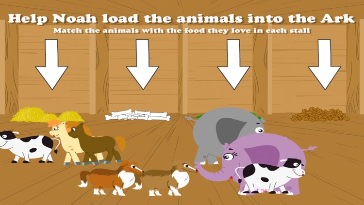 Noah's Ark Bible Story with Built-in Games - Fun and Interactive in HD screenshot-3