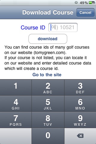 TomyGreen: Golf GPS screenshot 3