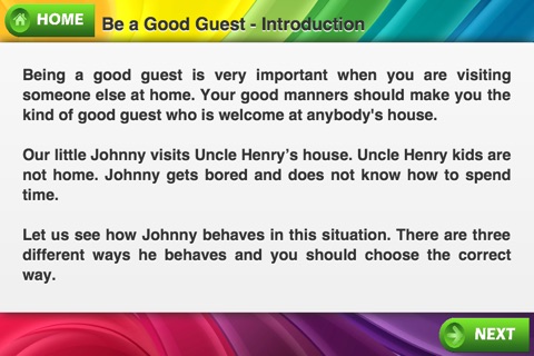 Good Manners for Kids screenshot 2