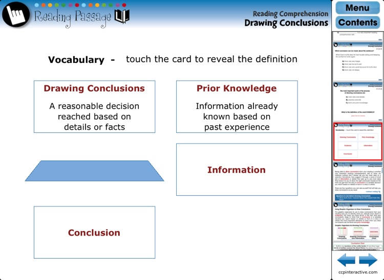 Reading Comprehension - Common Core
