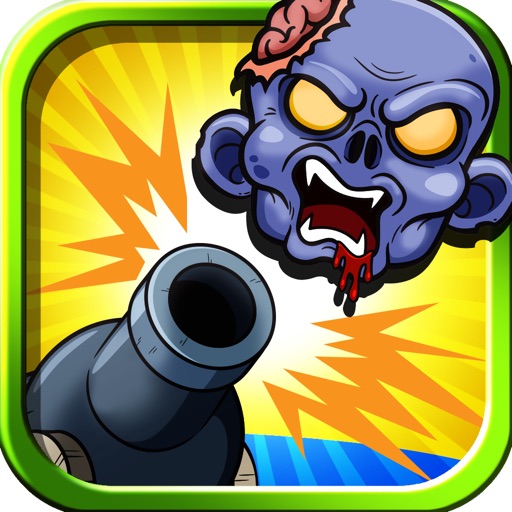 Angry Zombie Head Launcher PAID - Shooting Dead Assault War iOS App