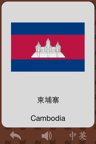 Baby Flash Cards - National Flags screenshot 2
