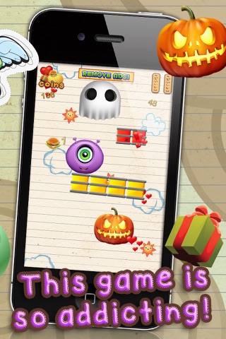 Happy Emoji Jump HD - A Super Jumping Edition FREE Game! screenshot 4