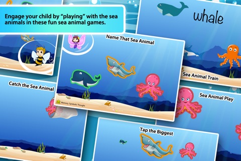 First Words for Toddlers 3: Sea Animals screenshot 4