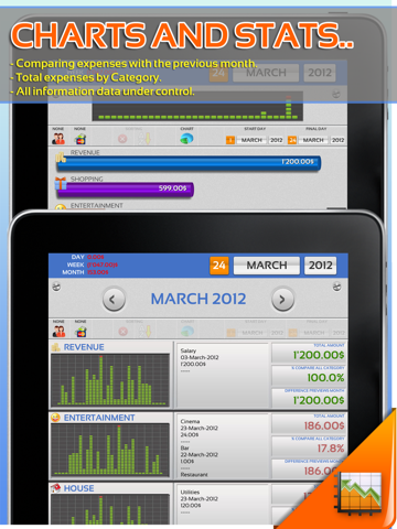 Expenses Under Control HD screenshot 4