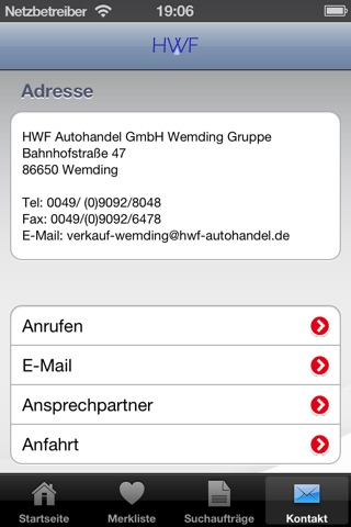 HWF Autohandel GmbH screenshot 4