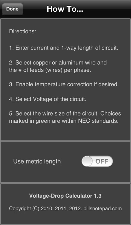 Voltage-Drop